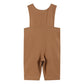 Brown Smocked Harvest Tractor Overalls