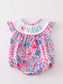 Floral Print "I Love Mama" Bubble