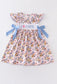 Embroidered I Love Papa Dress