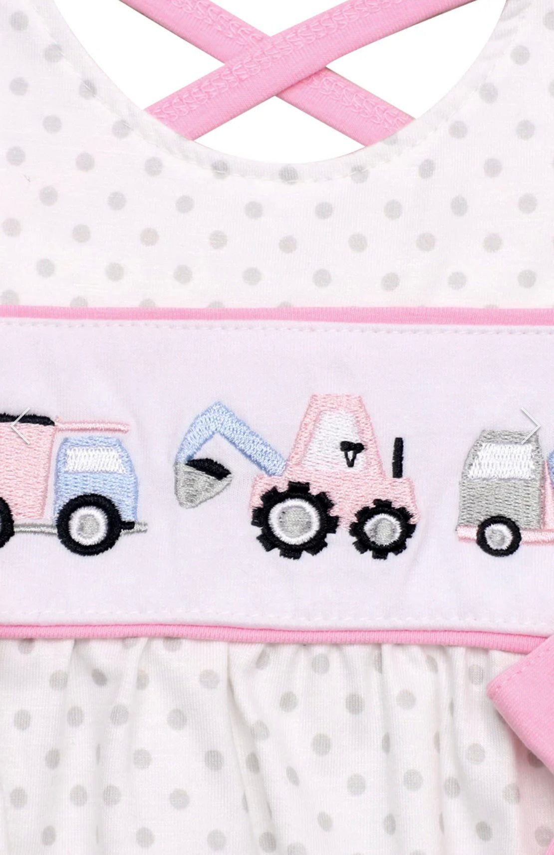 Embroidered Work Vehicles Bubble