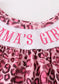 Leopard Print Mama's Girl Embroidered Dress