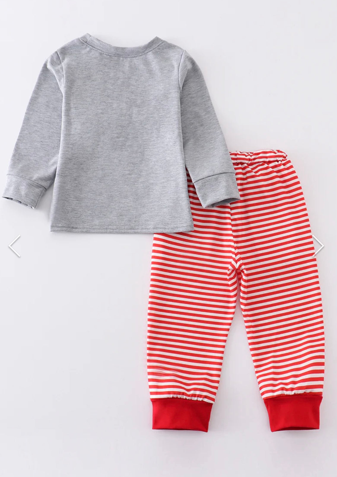 Red Heart French Knot Boys Pants Set