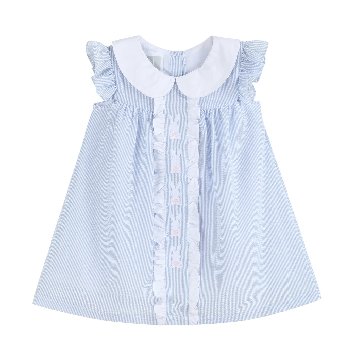 Light Blue Bunny Ruffle Dress