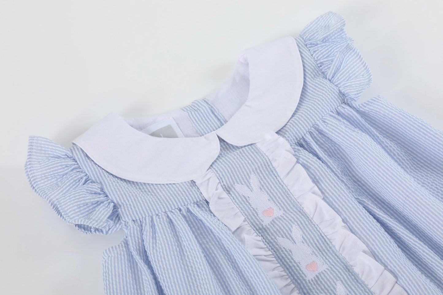 Light Blue Bunny Ruffle Dress