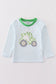 Tractor Shamrock Applique Shirt