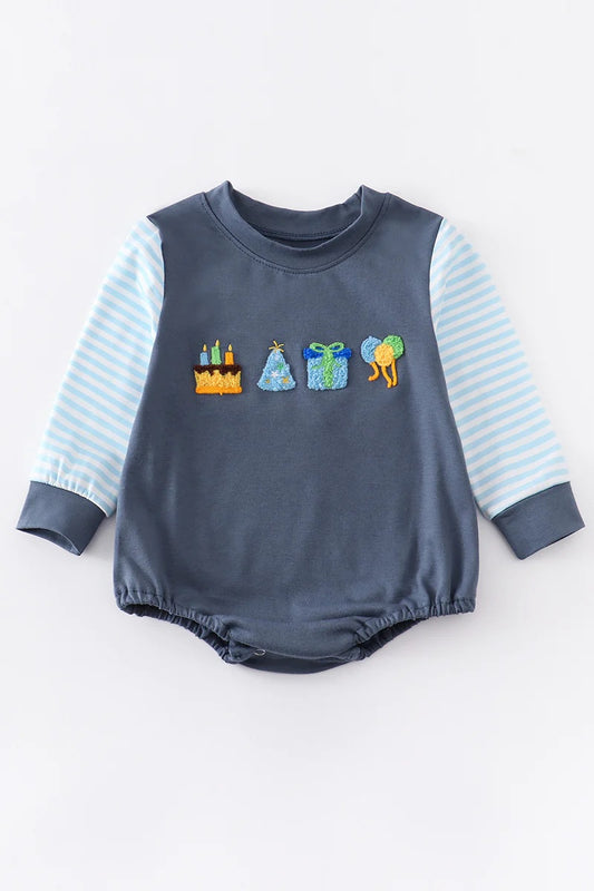 French Knot Birthday Onesie